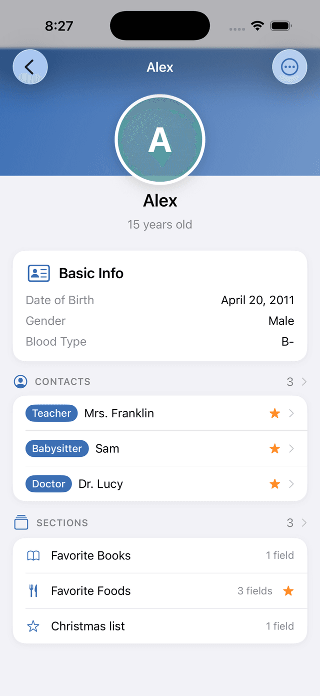 Member Profile
